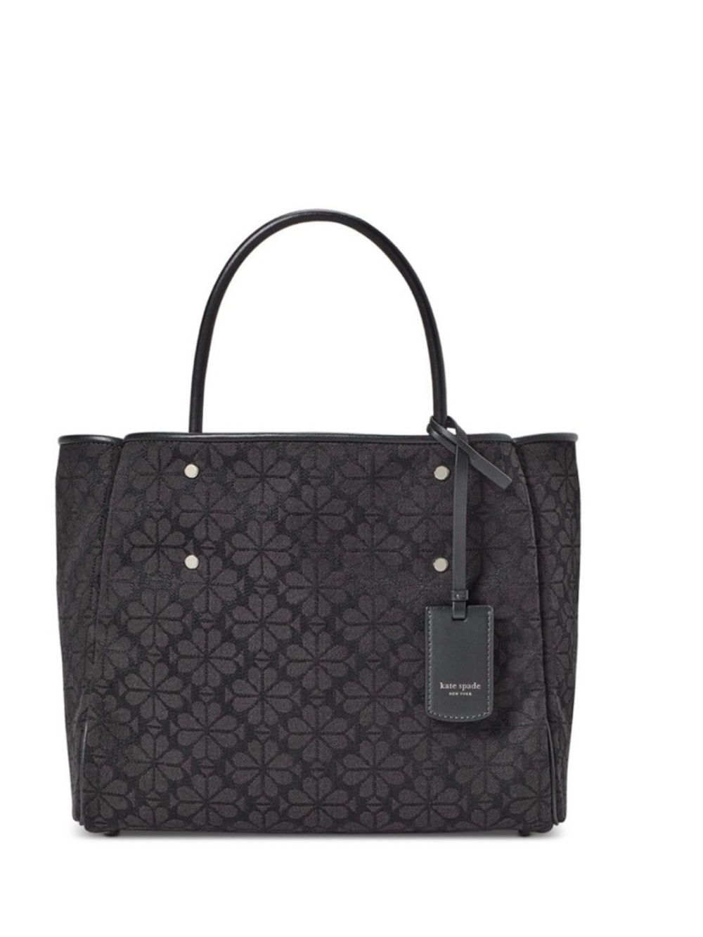 Kate Spade Flower Jacquard Medium Everything Tote NWT